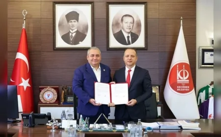 Keçiören Belediyesi ile İlçe Millî Eğitim Müdürlüğü arasında mesleki eğitim iş birliği protokolü imzalandı