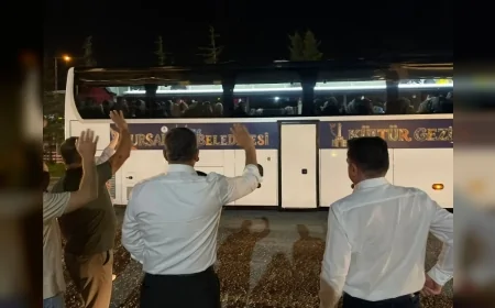 Pursaklar’da Ev Hanımlarının Kültür Gezilerinde Son Kafile Yola Çıktı