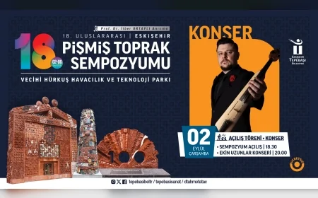 Tepebaşı Belediye Başkanı Dt. Ahmet Ataç: “Pişmiş Toprak Sempozyumu Eskişehir’in mirası ve kentimizin açık hava sanat hafızasıdır”