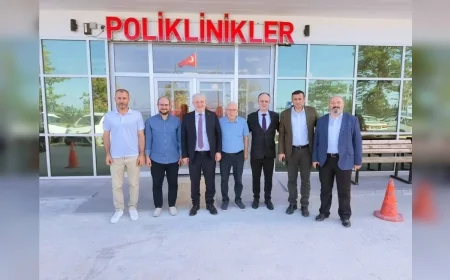 Kastamonu İl Sağlık Müdürü Dr. Fevzi Yavuzyılmaz, Çatalzeytin İlçe Devlet Hastanesinde İncelemelerde Bulundu