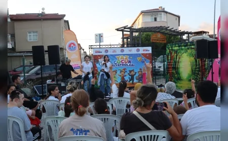 MALTEPE’DE YAZ ÇOCUK TİYATROLARI AÇIK HAVADA SON GÖSTERİYLE TAMAMLANDI!