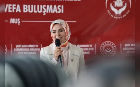 Aile ve Sosyal Hizmetler Bakanı Mahinur Özdemir Göktaş: “Terörsüz Türkiye, büyüyen bir Türkiye demektir”