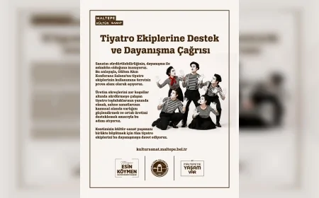 Maltepe Belediyesi yeni sanat sezonunda tiyatro ekiplerine ücretsiz prova alanı desteğini sürdürecek