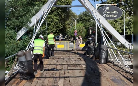 Yalova’da AŞK Köprüsü Yenileniyor: Yürüyüş Yolu Baştan Sona Değiştirilecek
