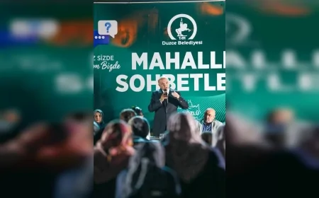 Düzce Belediye Başkanı Dr. Faruk Özlü: “Görev sürem bitmeden asfaltlanmamış tek mahalle ve sokak kalmayacak”