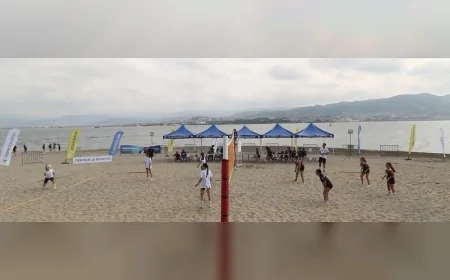 Derince’de plaj voleybolu heyecanı 3 Eylül’de başlayacak