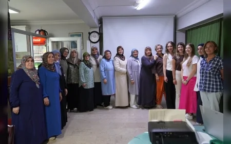 Keçiören’de kadınlara “5 Sevgi Dili” semineriyle sağlıklı iletişimin yolları anlatıldı