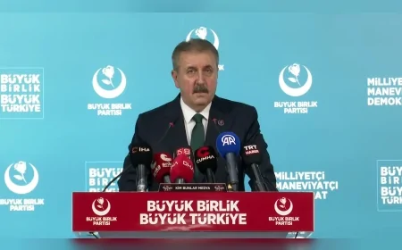 BBP Genel Başkanı Mustafa Destici: “Muhsin Başkanımızın şehadet sürecinin bir suikast olduğunu açık ve net ifade ediyoruz”