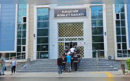 Kırşehir İl Emniyet Müdürlüğünden Kırşehir ve Nevşehir’de eş zamanlı operasyon: 4 şüpheli tutuklandı