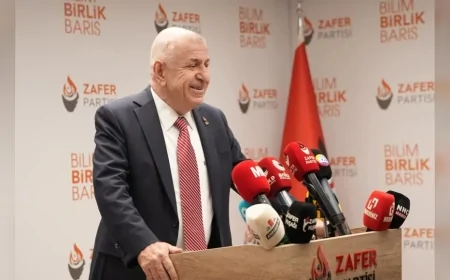 Zafer Partisi Genel Başkanı Prof. Dr. Ümit Özdağ: “Türk ekonomisinin ayarını AK Parti'nin düzeltme imkân ve kabiliyeti yok”