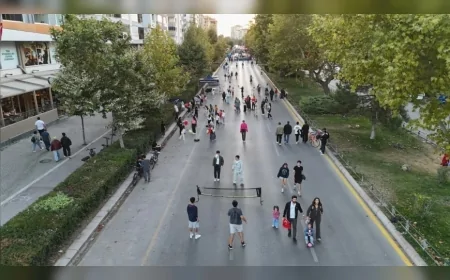 Eskişehir Büyükşehir Belediyesi’nin “Arabasız Pazar” uygulaması Türkiye’ye örnek model olarak tanıtıldı