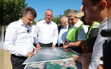 Bursa Büyükşehir Belediyesi Başkan Vekili Şahin Biba: “Karacabey’in altyapı kapasitesi güçlenecek”