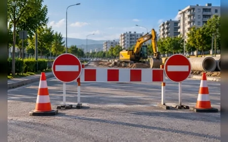 Bursa Nilüfer’de BUSKİ çalışması nedeniyle Atlıçayır Bulvarı’ndaki kavşak trafiğe kapatılacak