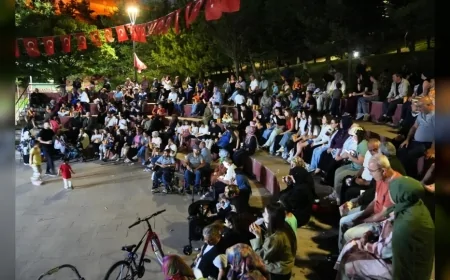 Keçiören’de Park Konserleri Sürüyor: Mustafa Kızıltuğ ve Yüksel Didikoğlu Sefer Eğri Parkı’nda Sahne Aldı