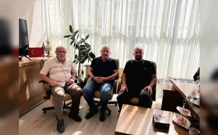 HGYD Başkanı Birkan Demirci ve Başkan Vekili Duran Atak’tan Selahattin Ezer’e geçmiş olsun ziyareti