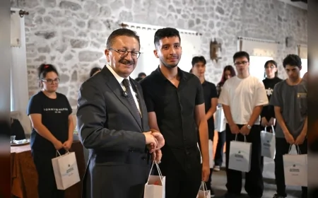 Altındağ Belediye Başkanı Dr. Veysel Tiryaki: “Başarılarıyla bizi gururlandıran gençlerimizi tebrik ediyorum”