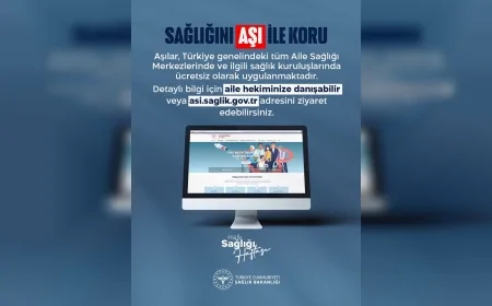 Sağlık Bakanı Prof. Dr. Kemal Memişoğlu: “Aşı, hastalıklara karşı en güçlü kalkanımız”