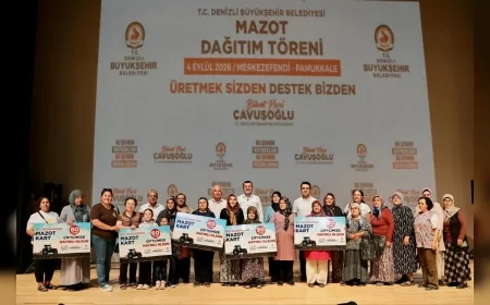 Denizli Büyükşehir Belediye Başkanı Bülent Nuri Çavuşoğlu: “Üreticimiz ürettikçe Denizli’mizin kazanacağını biliyoruz”