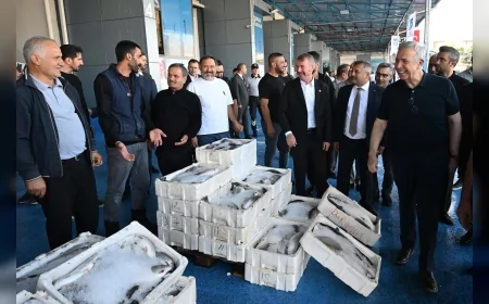 ANKARA BÜYÜKŞEHİR BELEDİYE BAŞKANI MANSUR YAVAŞ: “VİRA BİSMİLLAH” DİYEREK 2026-2027 BALIK SEZONUNU AÇTI