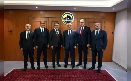 Ankara Valisi Yakup Canbolat Altındağ Belediyesi’ni Ziyaret Etti, Tiryaki İlçedeki Dönüşümü Anlattı