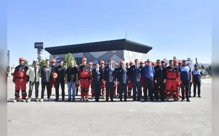 Ankara Büyükşehir Belediyesi Zabıta Arama Kurtarma Ekibi afetlere karşı göreve hazır