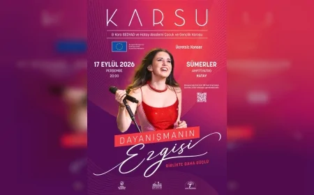 Karsu, 17 Eylül’de Hatay’da dayanışmanın ezgilerini Sümerler Amfitiyatro’da yükseltecek
