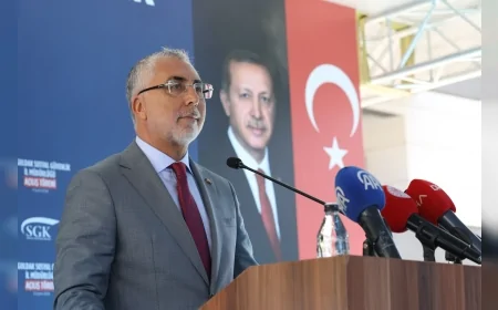 Çalışma ve Sosyal Güvenlik Bakanı Prof. Dr. Vedat Işıkhan: “2,1 milyon ilave istihdam hedefliyoruz”