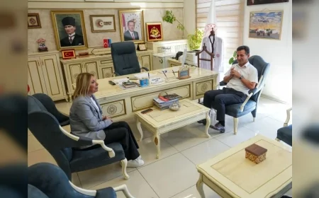 Etimesgut Belediye Başkan Vekili Seda Dilber’den eğitim ve sağlık kurumlarına iş birliği ziyareti