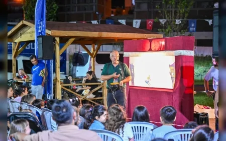 Bursa’da Kukla ve Karagöz Buluşması 7 farklı noktada 14 gösteriyle sanatseverleri buluşturdu