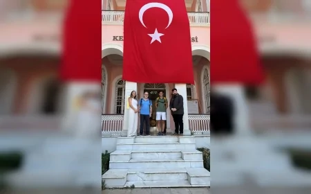 Buca’daki Hacı Davut Farkoh Köşkü’nde dört kuşak sonra geçmişe uzanan anlamlı buluşma
