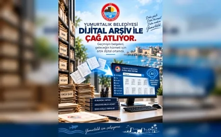 Yumurtalık Belediye Başkanı Erdinç Altıok: “800 bin sayfayı dijitalleştirdik, belediyenin geleceğine yatırım yapıyoruz”