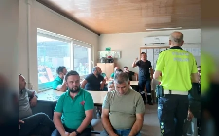 Efeler Belediyesi şoför personeline güvenli sürüş ve trafik eğitimi verdi