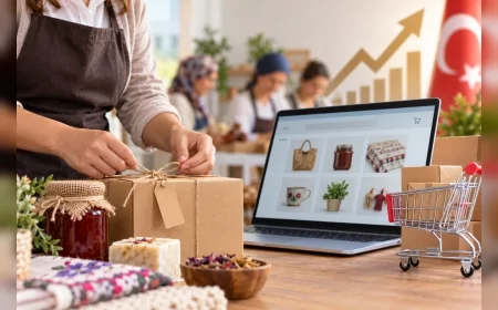 Ticaret Bakanlığı kadın kooperatiflerine e-ticarette 5 yıllık komisyon ve görünürlük desteği sağlayacak
