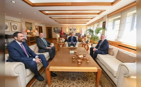 Kültür ve Turizm Bakanı Mehmet Nuri Ersoy: “Tarih, kültür ve ortak hafızamız üzerine değerlendirmelerde bulunduk”