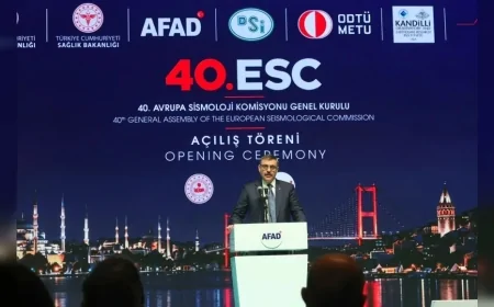 İçişleri Bakanı Mustafa Çiftçi: “Depremi engelleyemeyiz ancak depremin afete dönüşmesini önlemek için yapabileceğimiz çok şey vardır”