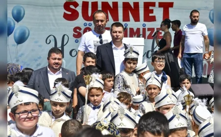 Ankara Büyükşehir Belediyesi Altınpark’ta bin çocuk için sünnet şöleni düzenledi