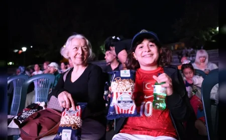Çankaya Açık Hava Sinema Günleri 40 bine yakın izleyicinin katılımıyla sona erdi