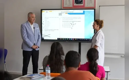 Kemalpaşa Belediye Başkanı Mehmet Türkmen: “400 öğrencimize tamamen ücretsiz eğitim imkânı sunuyoruz”