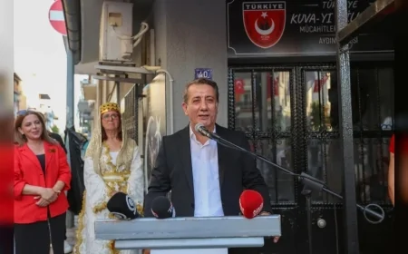 Efeler Belediye Başkanı Anıl Yetişkin: “Kuva-yı Milliye ruhunu çocuklarımıza ve gençlerimize aktarmalıyız”