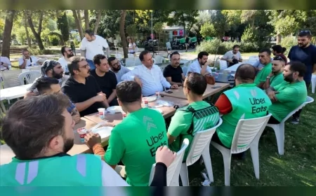 Bornova Belediye Başkanı Ömer Eşki: “Moto kuryelerin hayatlarını kolaylaştıracak projeler üretmeye devam edeceğiz”