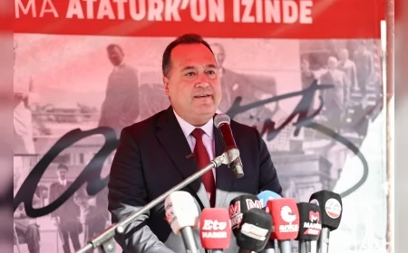 Manisa’nın Kurtuluşunun 104’üncü Yılı Cumhuriyet Meydanı’nda Törenle Kutlandı