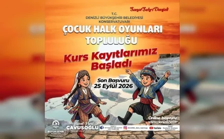 Denizli Büyükşehir Belediyesi Halk Oyunları Kurslarında Yeni Dönem İçin Kayıtlar Başladı