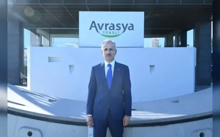Ulaştırma ve Altyapı Bakanı Abdulkadir Uraloğlu: “Avrasya Tüneli’nde günlük araç geçiş rekoru yenilendi”