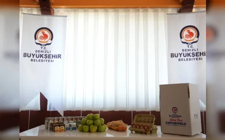 Denizli Büyükşehir Belediye Başkanı Bülent Nuri Çavuşoğlu: “Hiçbir çocuğumuzun okulda beslenme sıkıntısı çekmemesini istiyoruz”