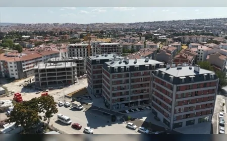 Eskişehir Büyükşehir Belediyesi’nin Gündoğdu 2. Etap B Projesi’nde 111 Konut ve 4 İş Yeri Yükseliyor