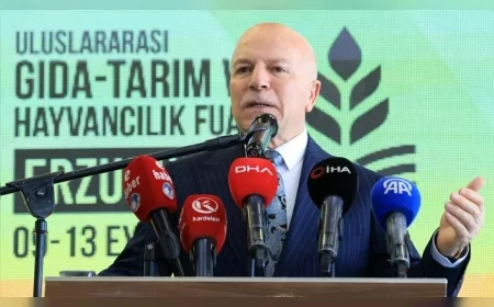 Erzurum Büyükşehir Belediye Başkanı Mehmet Sekmen: “Erzurum tarım, hayvancılık ve gıda sanayisinde merkez şehirlerden biri olsun”