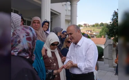 Düzce Belediyesi’nin “Belediye Hizmette, Kadınlar Keşifte” programına kadınlardan yoğun ilgi