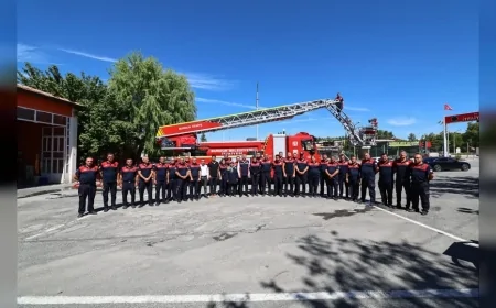 Burdur Belediye Başkanı Ali Orkun Ercengiz: “İtfaiyemizin envanterine 18’inci yeni aracımızı kazandırıyoruz”