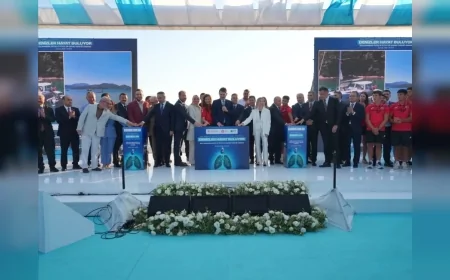 CUMHURBAŞKANI RECEP TAYYİP ERDOĞAN’IN EŞİ EMİNE ERDOĞAN: “FETHİYE KÖRFEZİ’NDEKİ DİP ÇAMURU TEMİZLİĞİNİ SON DERECE ÖNEMLİ BULUYORUM”