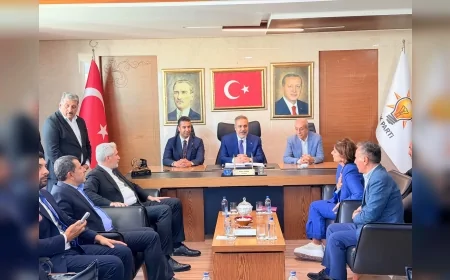 Dışişleri Bakanı Hakan Fidan Diyarbakır’da AK Parti Teşkilatıyla Bir Araya Geldi